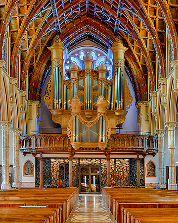 Colorful Pipe Organ