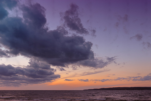 Sunset over Little Traverse Bay