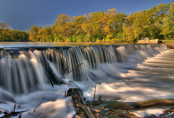 Salt Creek at Graue Mill (HDR)