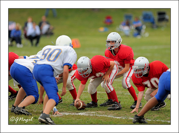 Mustangs on offense
