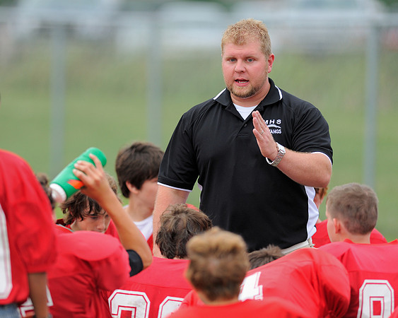 Mundelein coach at the half