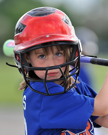 OYA Petites softball game