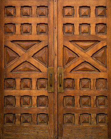 Wooden doors