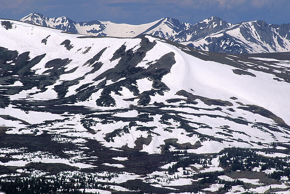 Snow-capped mountains