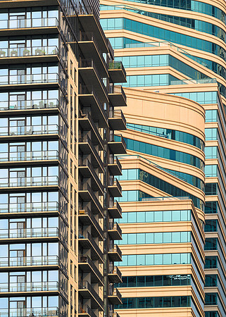 Minneapolis architectural abstract