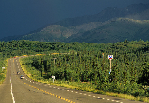 Parks Highway at Healy