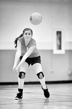 8th grade girls' volleyball