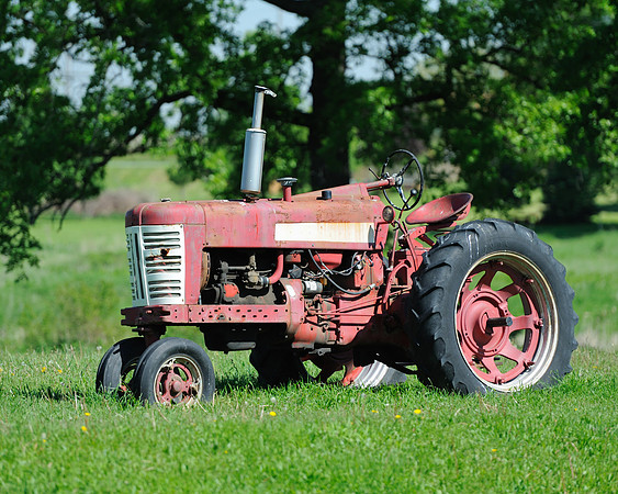 Red tractor