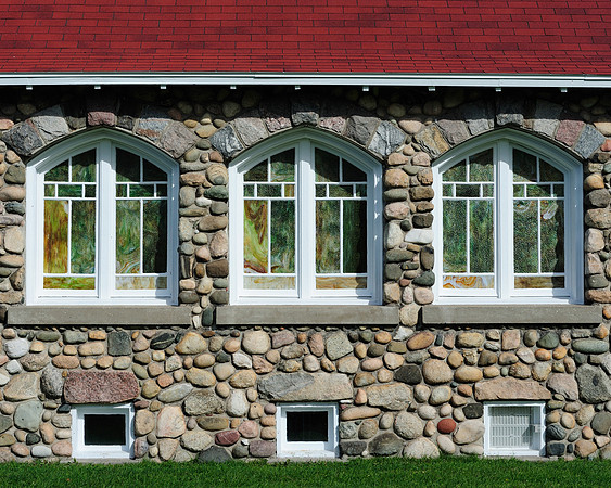 Stained glass windows