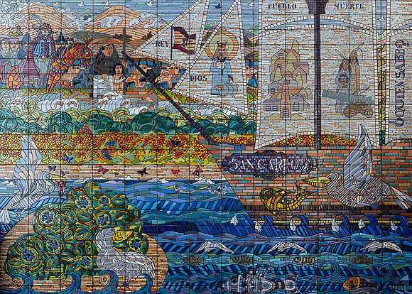 Ceramic mural