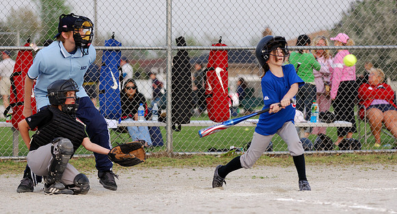 Preparing to drive the ball