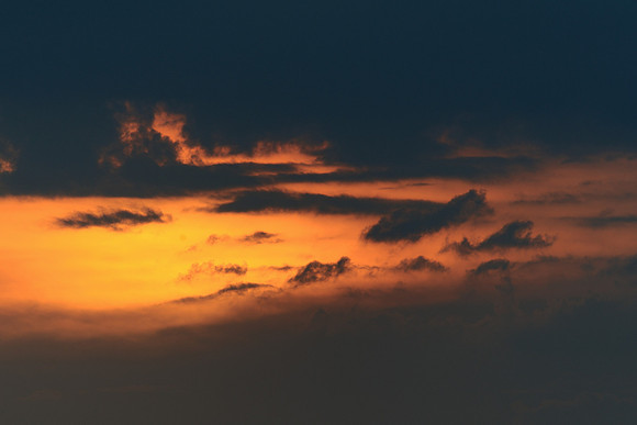 Sunset over the slough