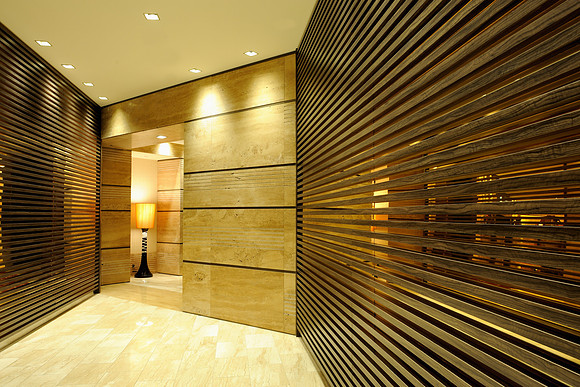 Contemporary hallway