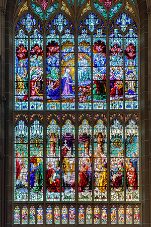 Stained glass windows