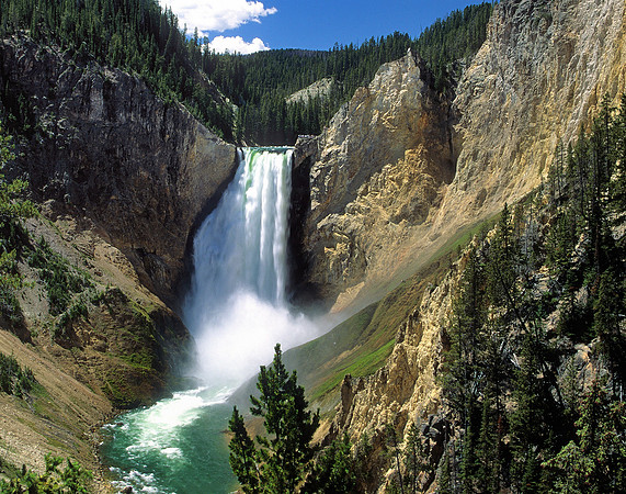 Lower Falls of the Yellowstone River