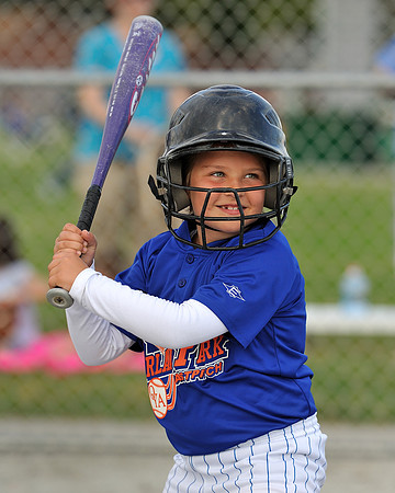 OYA Petites softball game