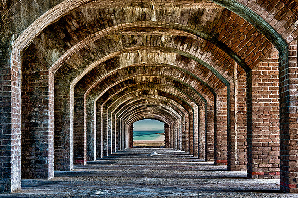 Arches to the ocean