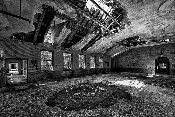 Manteno State Hospital (B&W version)