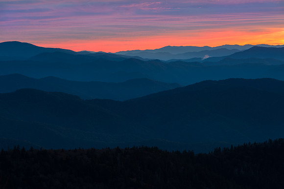 Smokies sunrise