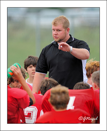 Mundelein coach at the half