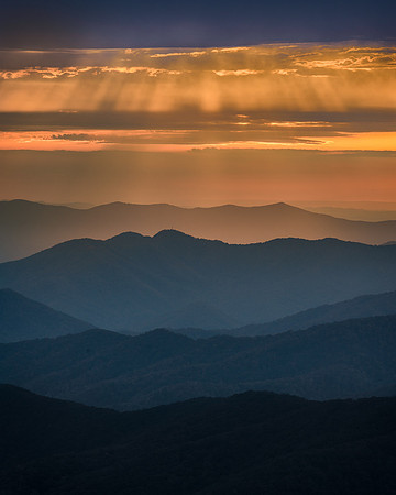 Smokies sunset