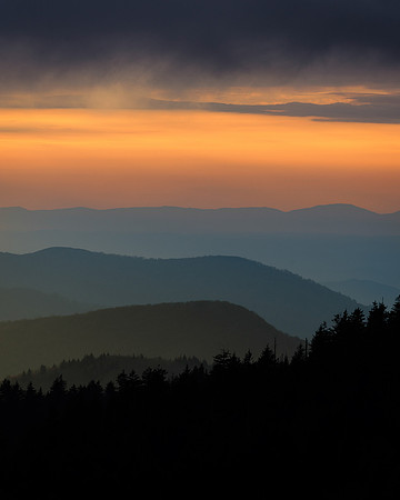 Smokies sunset