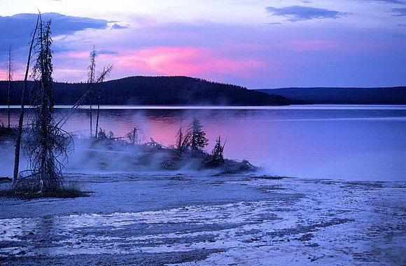 Twilight at West Thumb