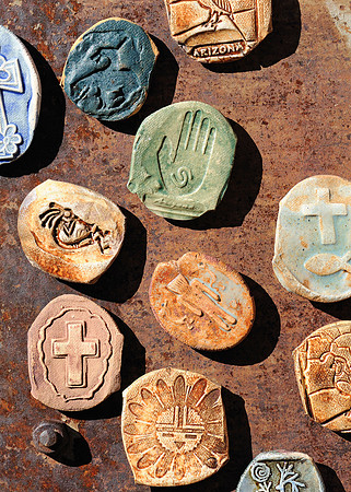 Colorful refrigerator magnets