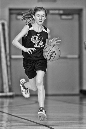 OYA girls' basketball