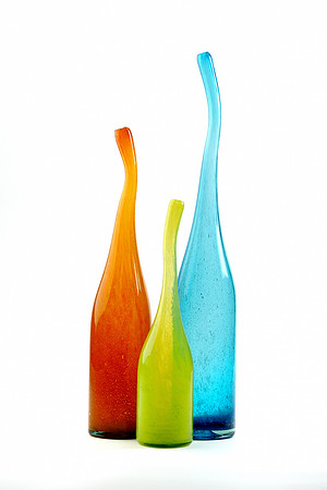 Three vases