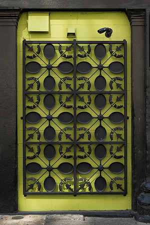 Wrought iron panel