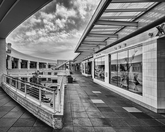 Oak Brook Mall (B&W version)