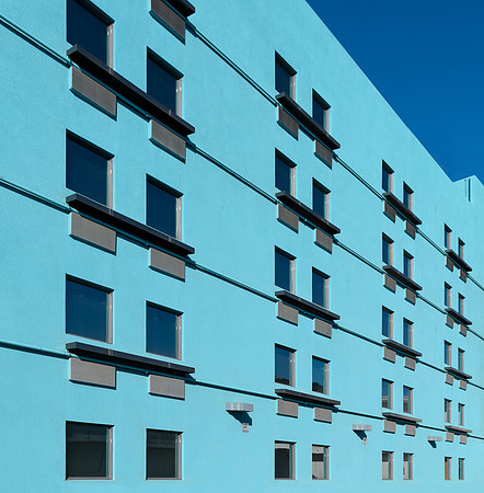 Turquoise wall