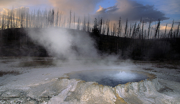 Boiling pool