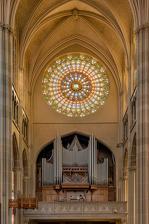Cathedral pipe organ