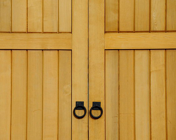 Wooden door