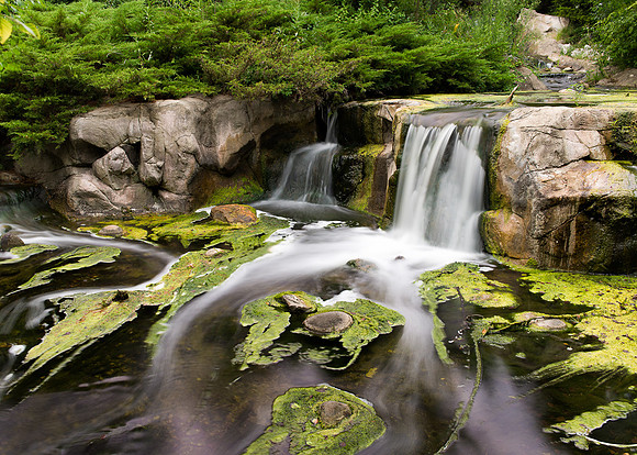Lake Katherine waterfalls