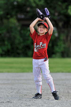OYA Petites softball game