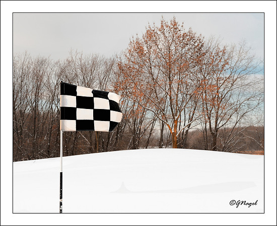 Checkered flag