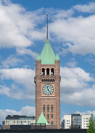 City Hall clock tower