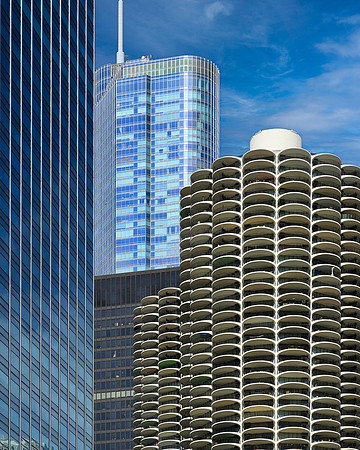 Marina Towers abstract