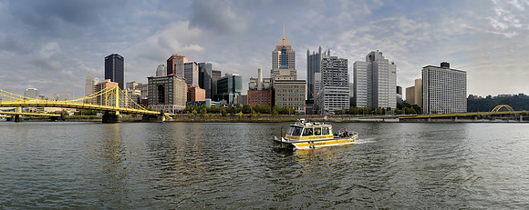 Pittsburgh skyline (panoramic)