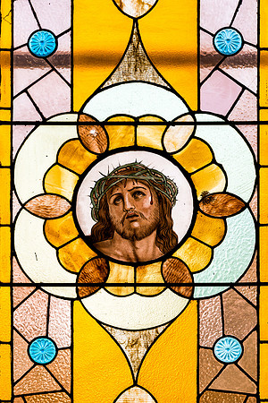 Stained glass window
