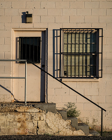Barred window