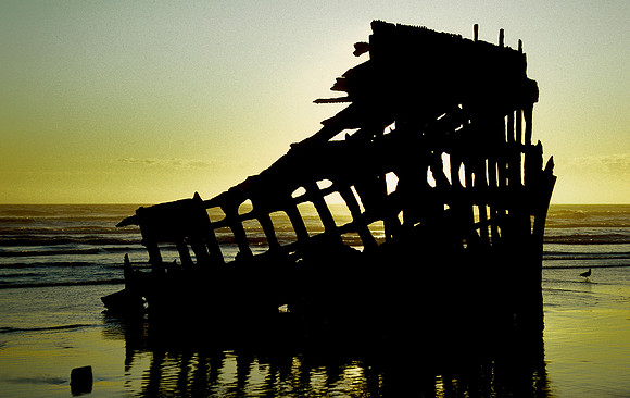 The "Peter Iredale"