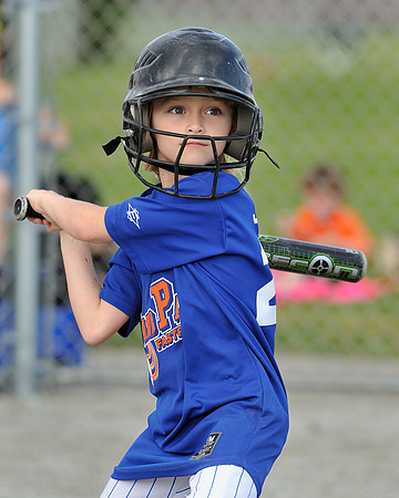 OYA Petites softball game