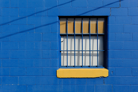 Barred window