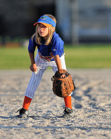 OYA Petites softball game