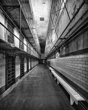 Wyoming Frontier Prison (B&W version)