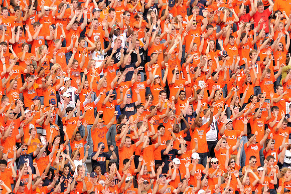 Illini student section